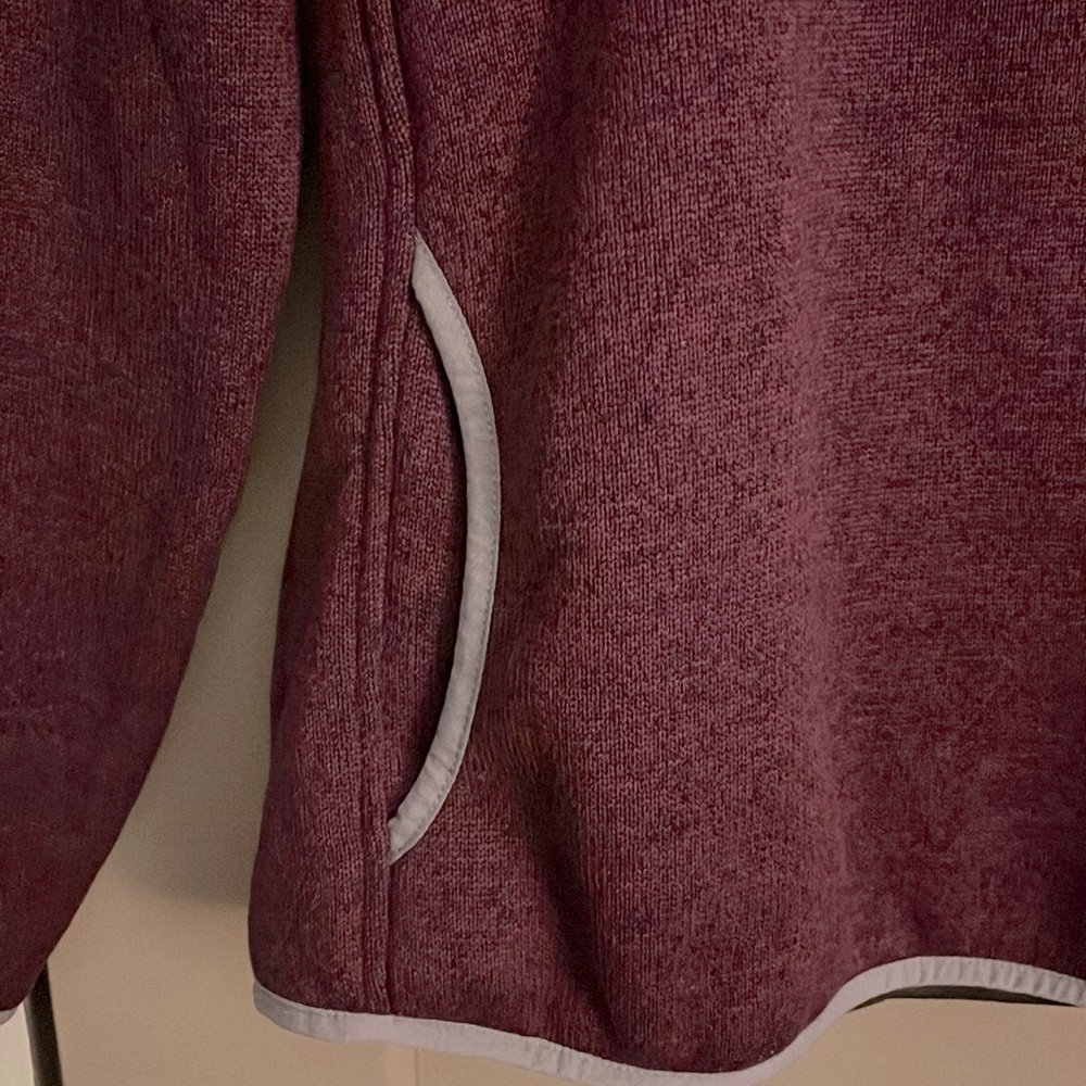 LL Bean Sweater Fleece Pullover - Picture 4 of 7